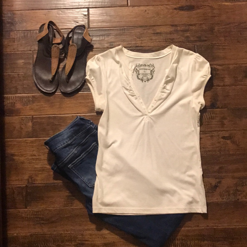Cream Shirt